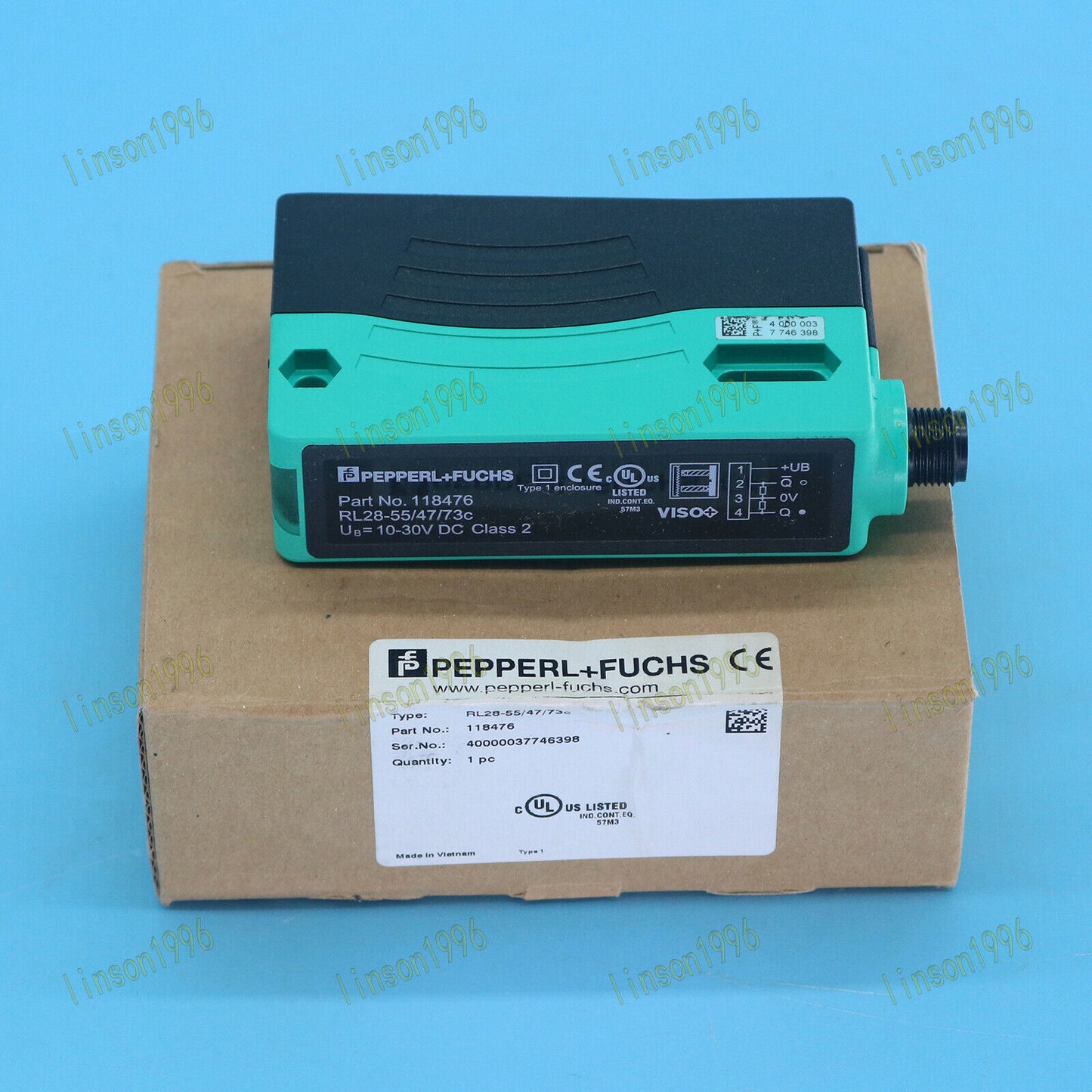 1-PC Pepperl+Fuchs RL28-55/47/73C Sensor Fast Delivery - PEPPERL+FUCHS