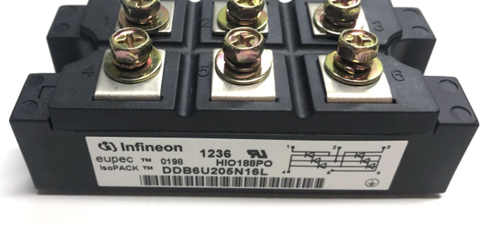 EUPEC DDB6U205N16L Power Supply Module - 6V 205W Power Supply Unit - EUPEC