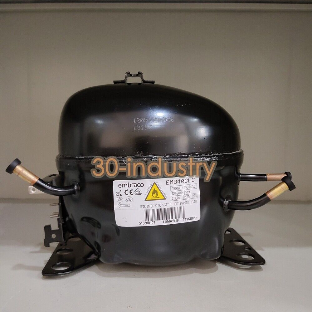 1PCS Embraco EMX40CLC Compressor - Reliable Cooling Solution - EMBRACO