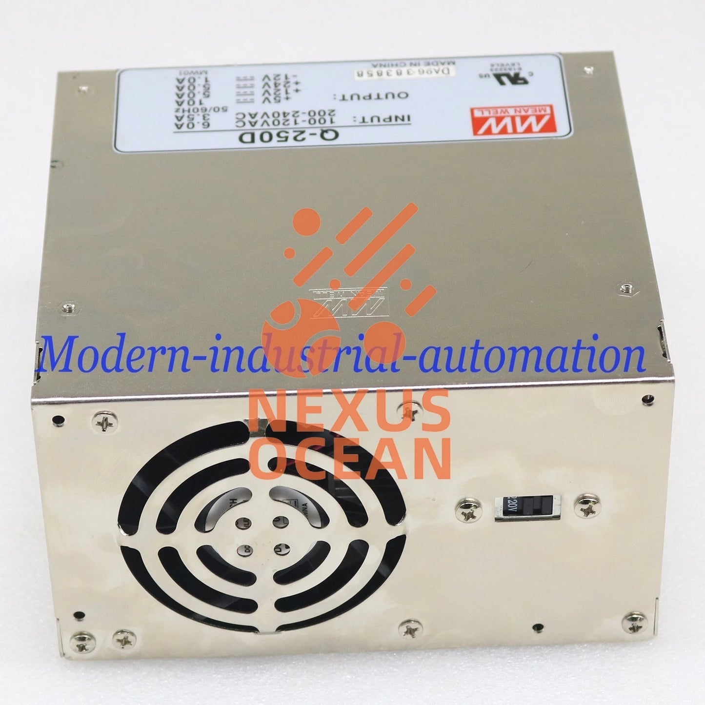 MEANWELL Q-250D 100-120V 6.0A 200-240V 3.5A Switching Power Supply#QW
