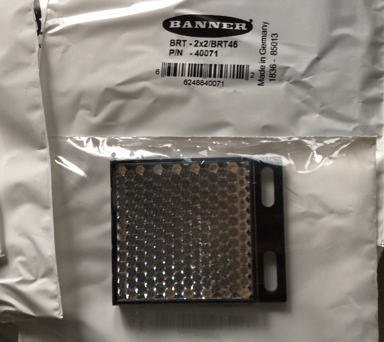 new 1 PCS BANNER BRT-2X2/BRT46 Reflector - BRT