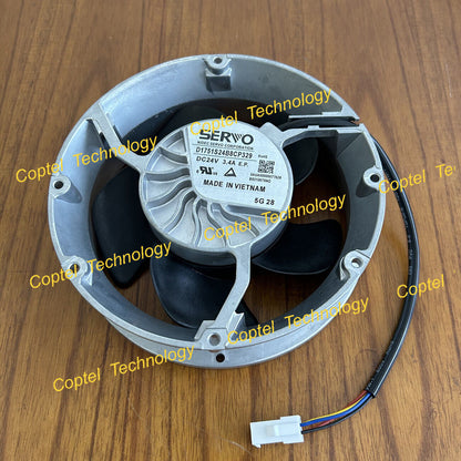 DC24V 3.4A 4-wire Inverter Cooling Fan D1751S24B8CP329 - SERVO