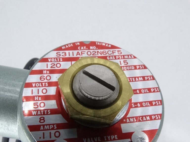 S311AF02N6CF5 VALVE - ITT