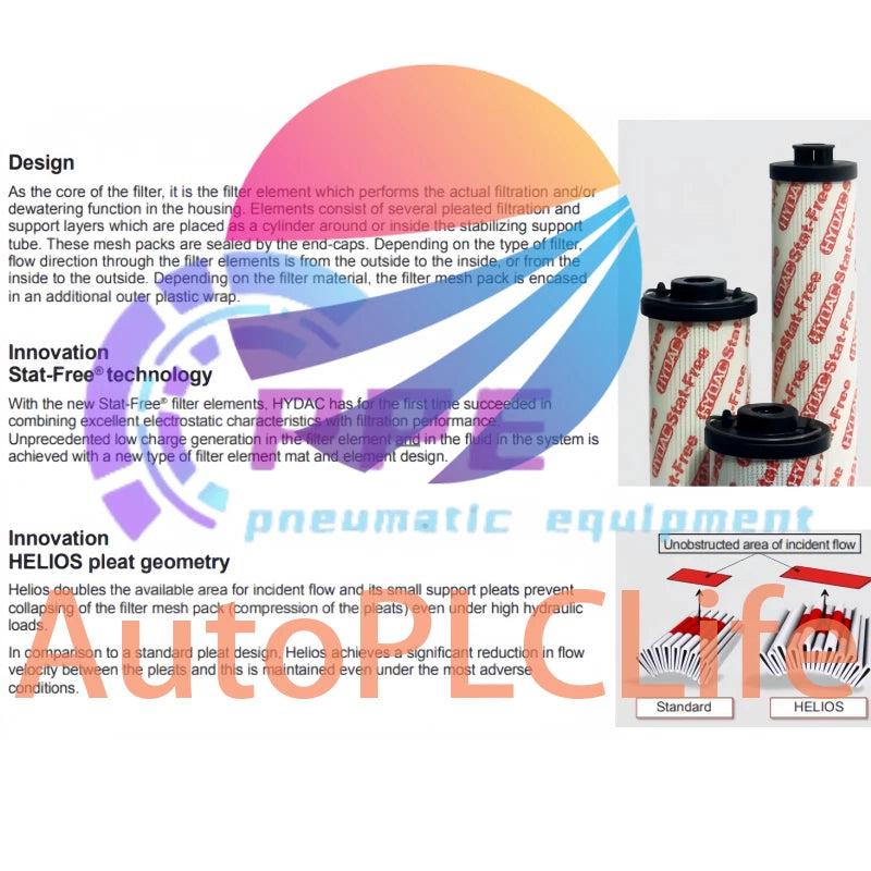 0005L003P 1PC HYDAC Filter Element 0005 L 003 P Material-No.309450 Fast Ship