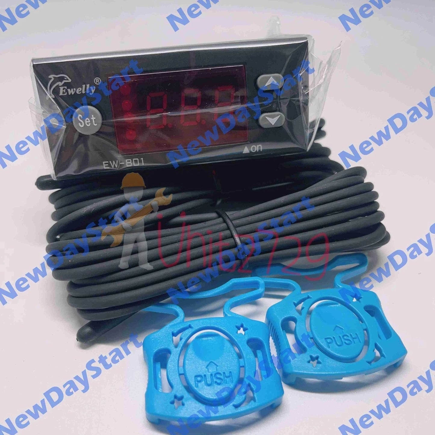 1PCS EW-801AH 220V Digital Solar water heater temperature controller #un