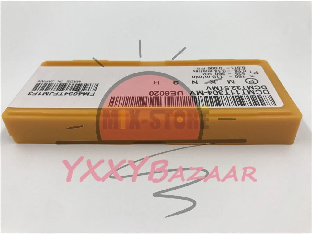 10PCS/box Mitsubishi DCMT11T304-MV UE6020 DCMT32.51MV FREE SHIPPING