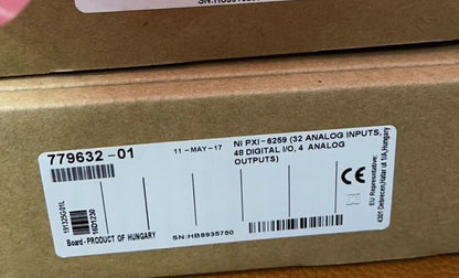 NI National Instruments PXI-6259 DAQ Card 32 Ch Analog Input - NATIONAL INSTRUMENTS