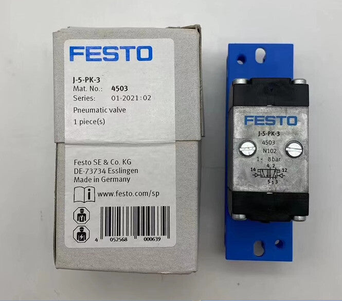 1PCS Festo J-5-PK-3 4503 Pneumatic Valve
