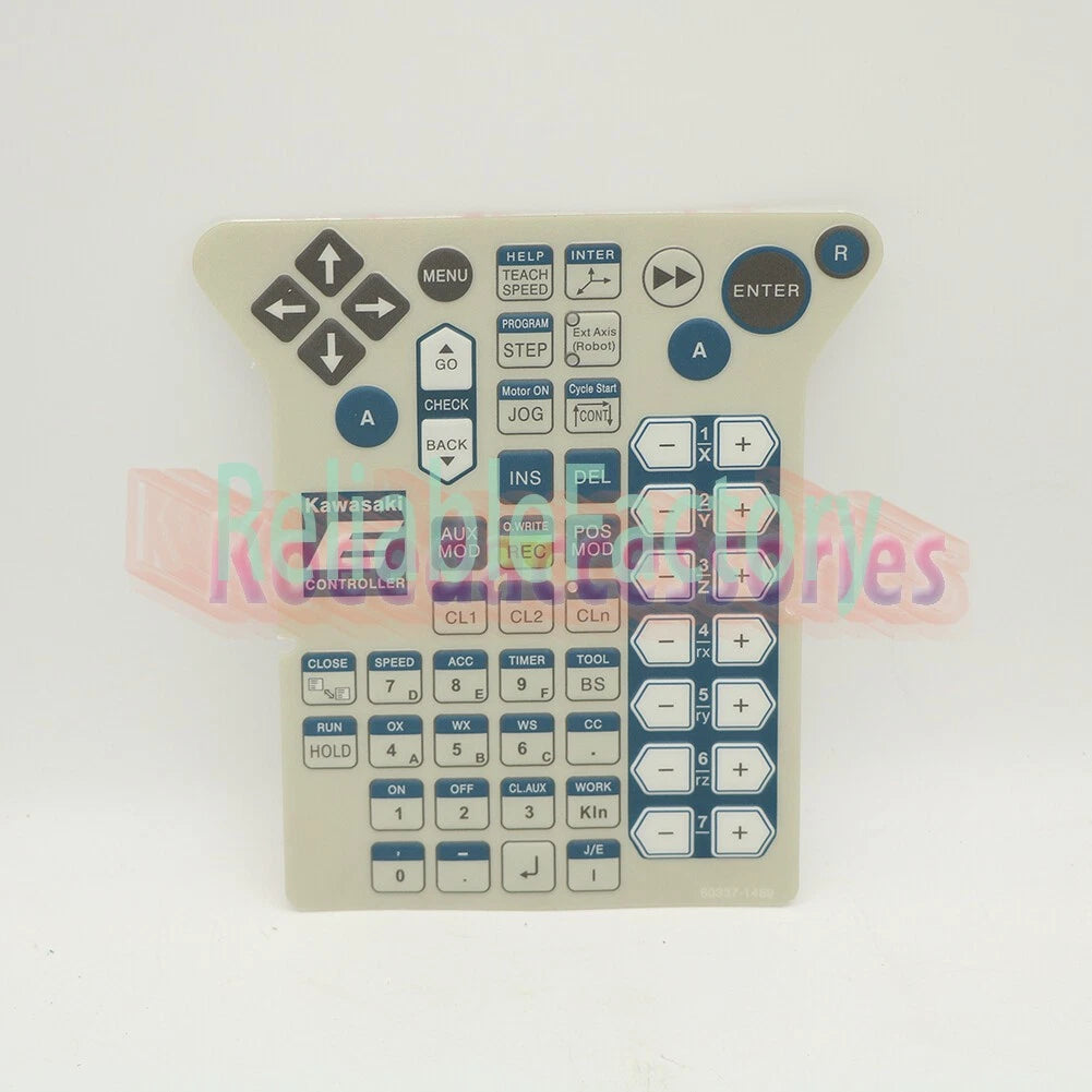 1Pc 60337-1489 keypad Button membrane film F Kawasaki robot 50817 teach pendant