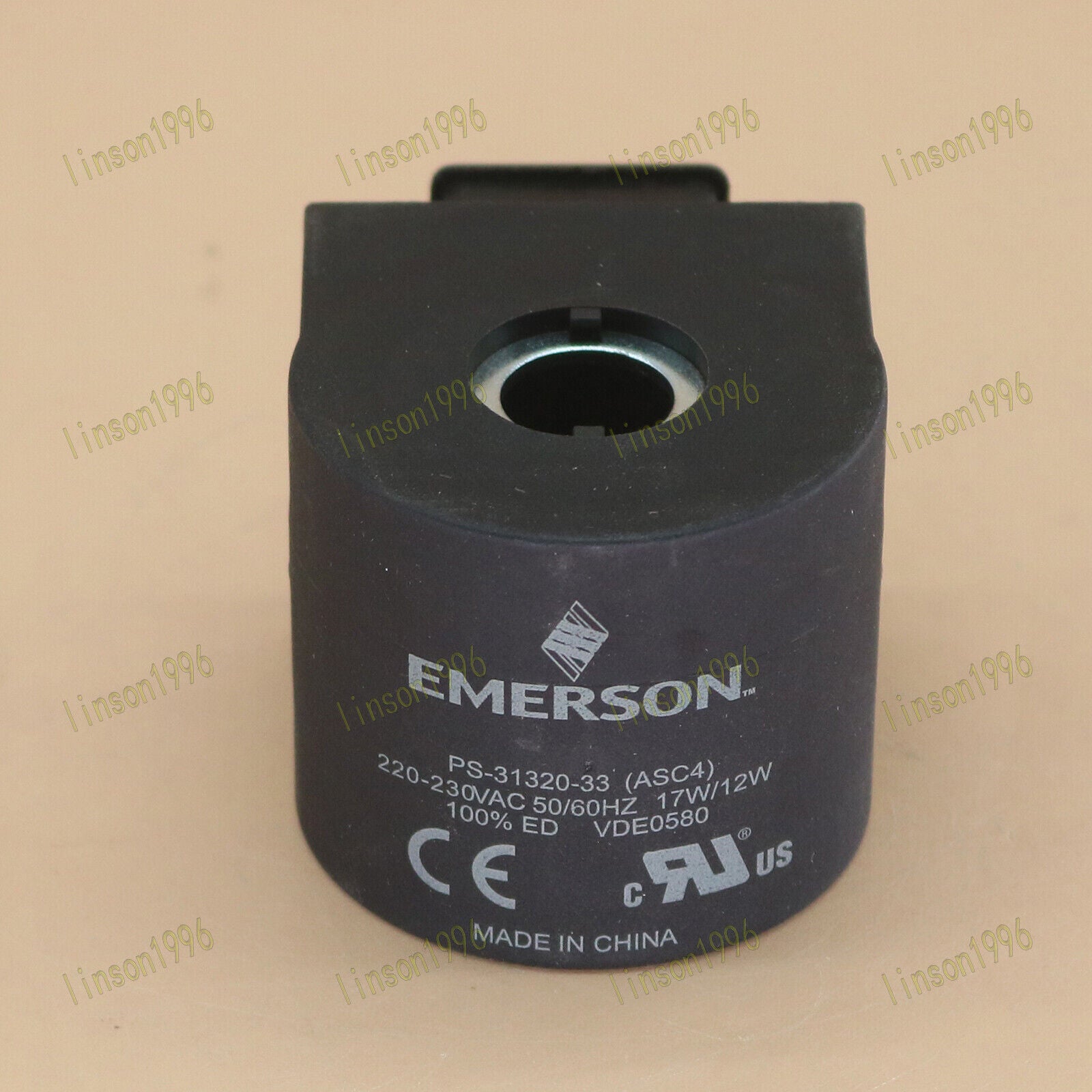 new One  EMERSON Solenoid valve coil ASC4 220V Fast EMERSON