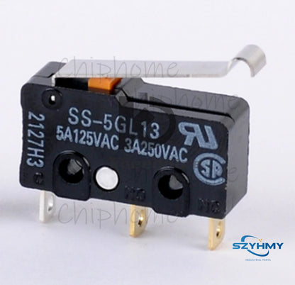 5PCS Omron SS-5GL13 Small Limit Travel Micro Switch SS5GL13
