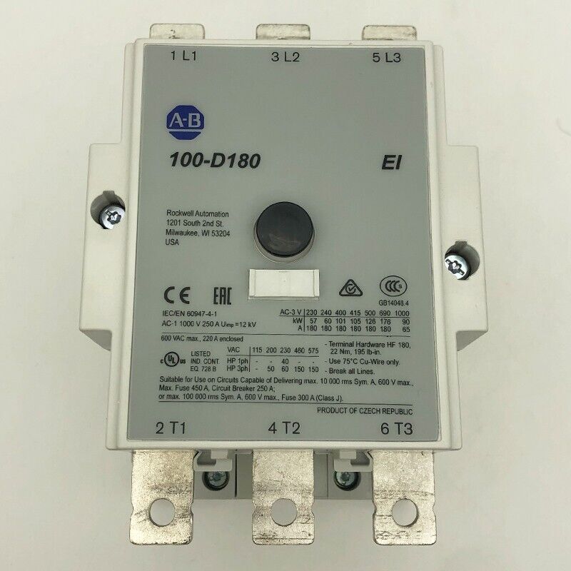 100-D180EA11 IEC 180A MCS D Contactors In Stock - KOEED