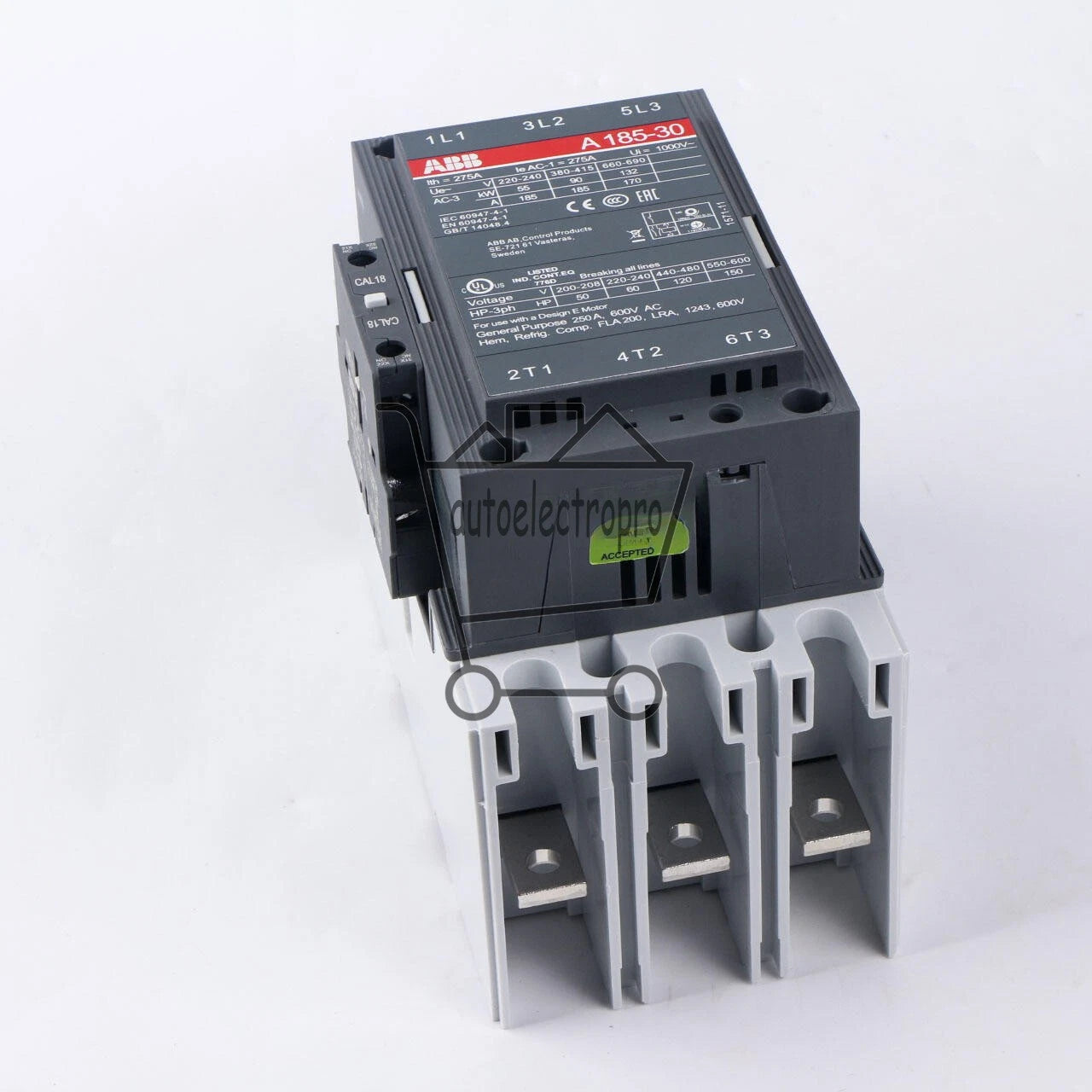 ONE ABB Contactor AC Contactor A185-30-11 185A 110V Fast delivery