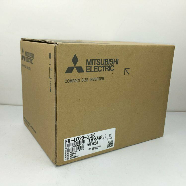 new Inverter FR-D720-2.2K Mitsubishi 1PC In Box with 1-year warranty - MITSUBISHI