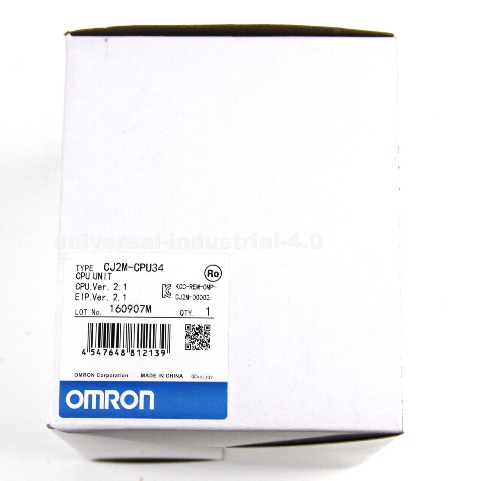 OMRON CJ2M-CPU34 CPU Unit - OMRON