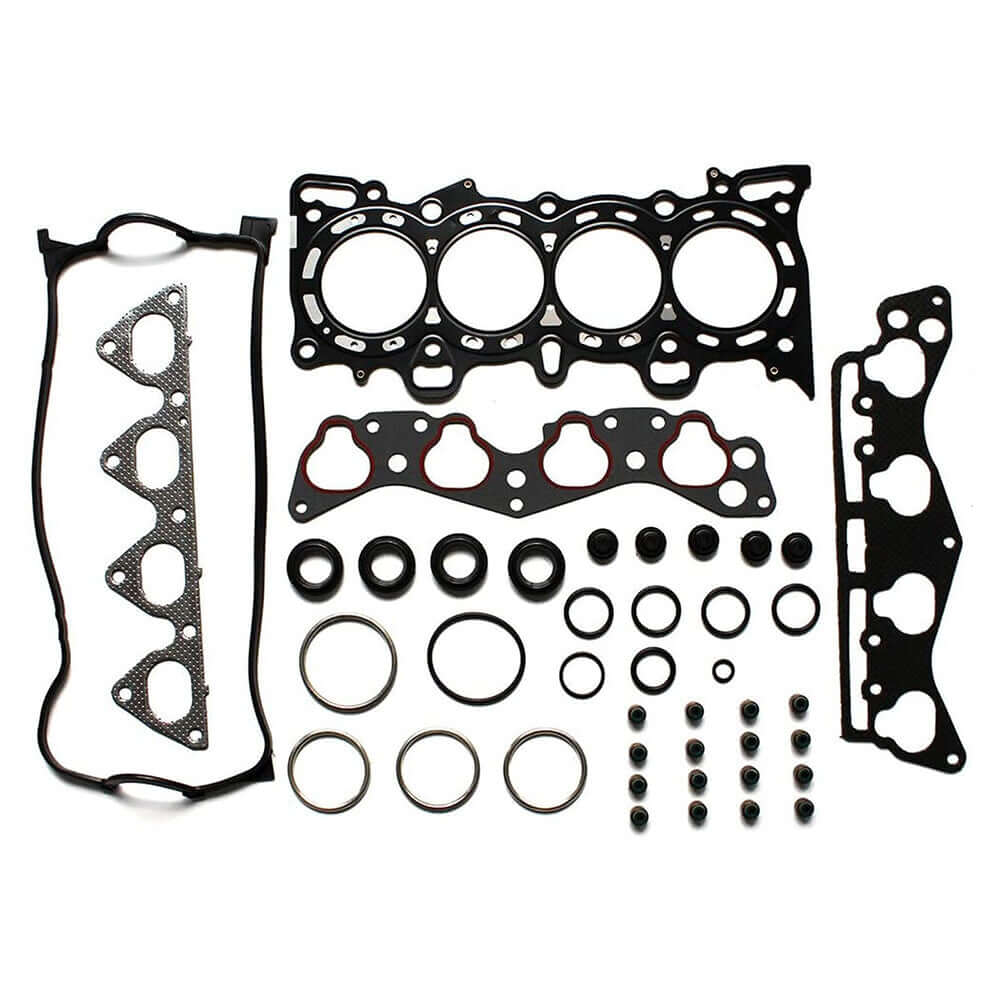 new For Honda Civic DX Coupe 2-Door 1.6L Head Gasket Set+Bolts Timing Belt Kit