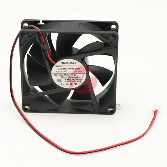 1PC NMB-MAT 8020 3108NL-04W-B50 DC12V 0.36A chassis power supply 8CM cooling fan