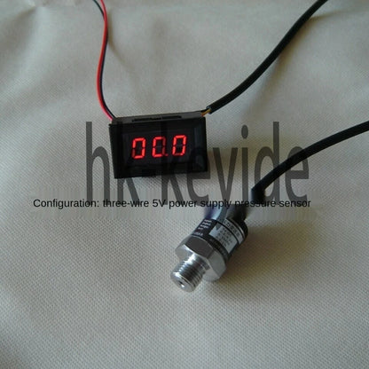 1PCS pneumatic shock digital pressure gauge Pressure gauge Small panel mounting