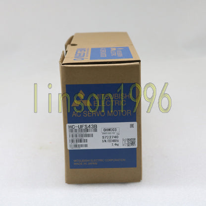 new Mitsubishi Servo motor HC-UFS43B One year - MITSUBISHI