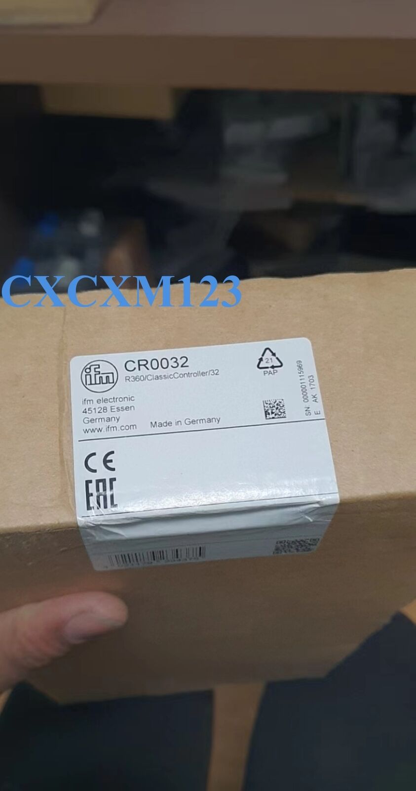 IFM PLC Controller CR0032 Fast Connection - IFM
