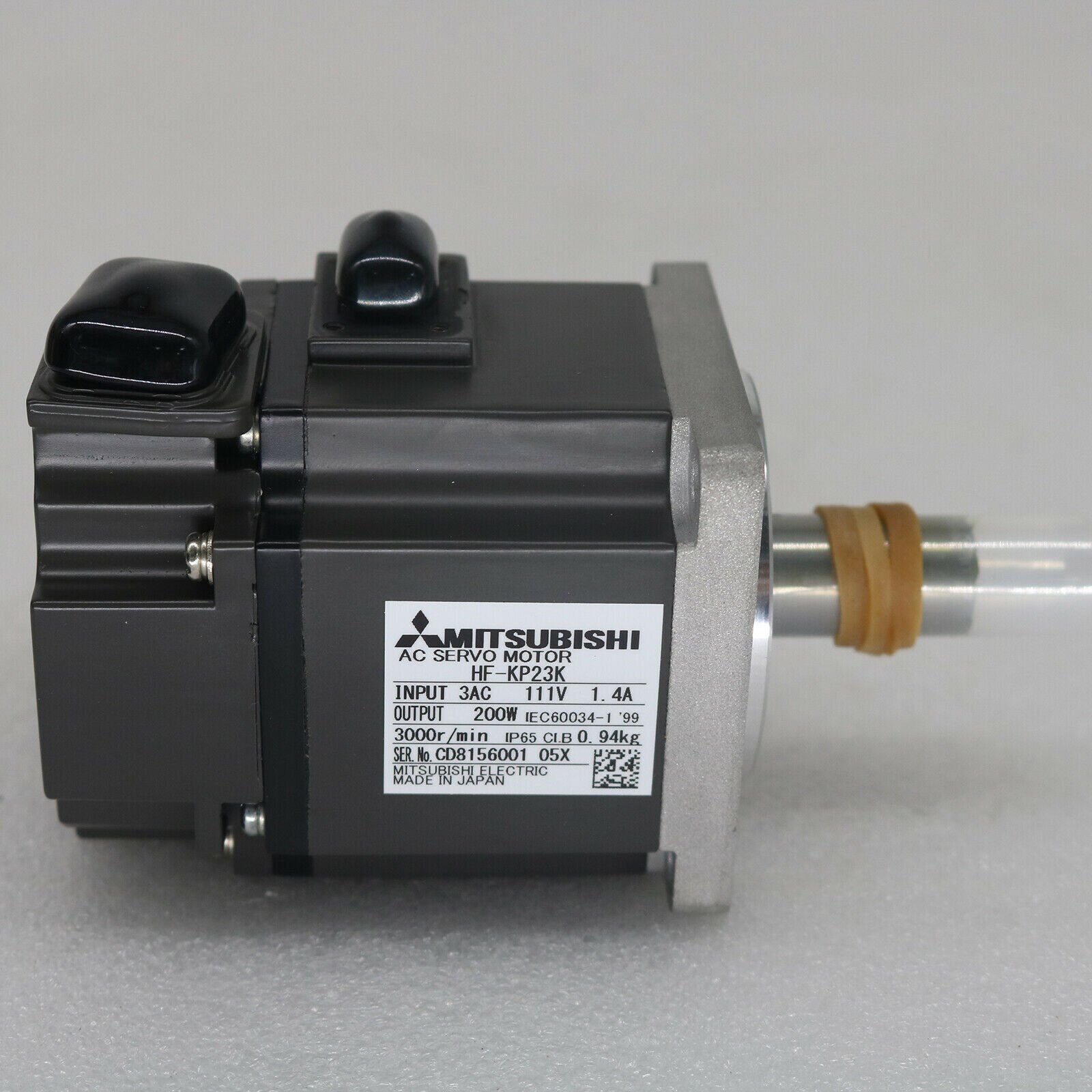 Used Mitsubishi servo motor HF-KP23K tested good condition - MITSUBISHI