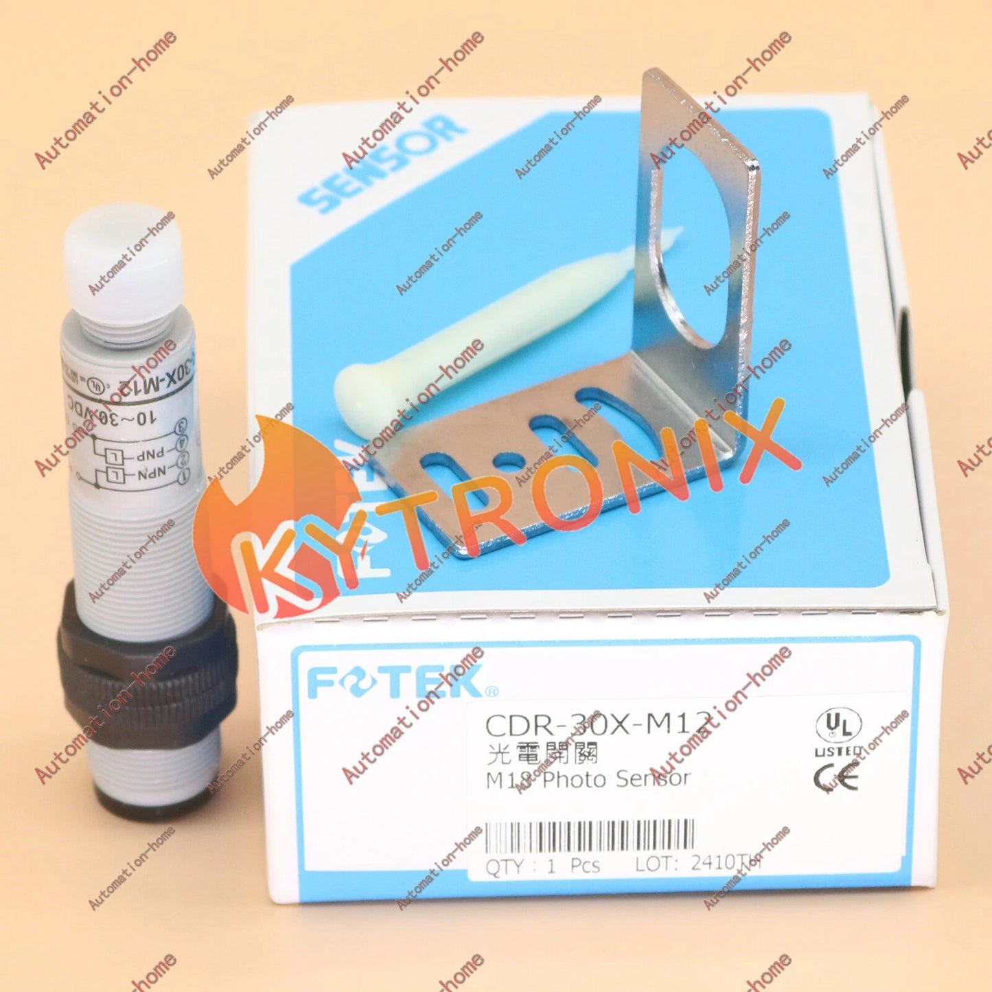1PC FOTEK CDR-30X-M12 CDR30XM12 Proxinity Sensor