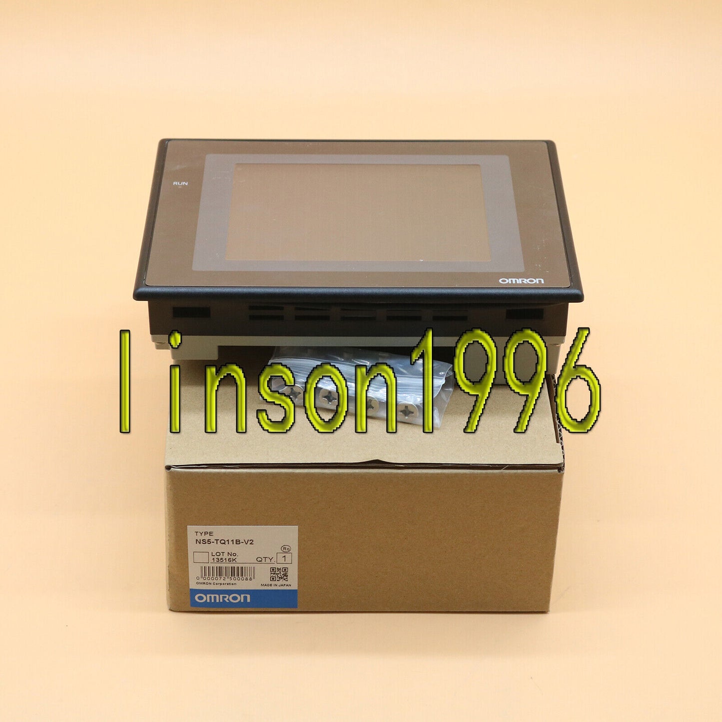 New ONE OMRON HMI NS5-TQ11B-V2 Touch Panel with 1 Year Warranty - OMRON