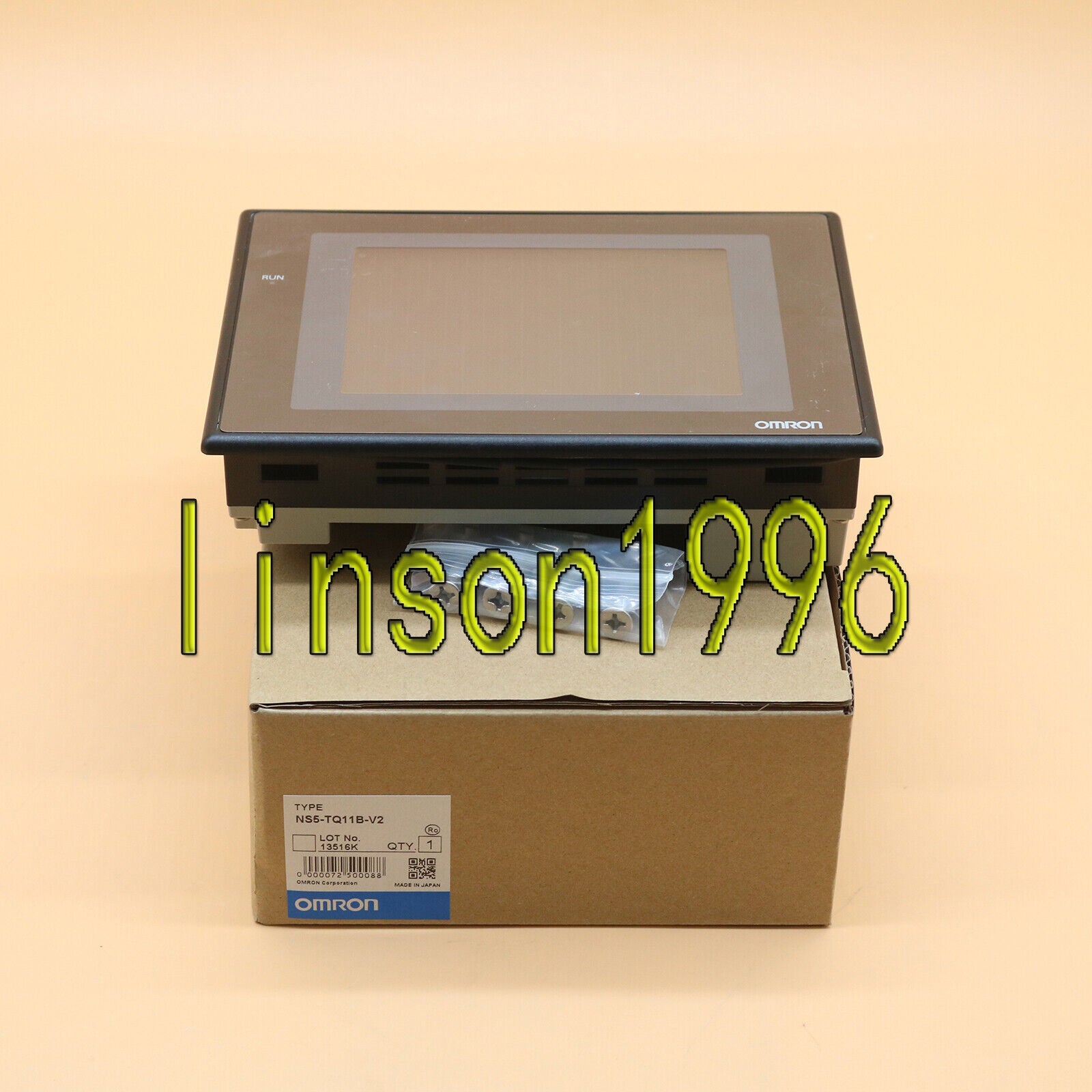 New ONE OMRON HMI NS5-TQ11B-V2 Touch Panel with 1 Year Warranty - OMRON