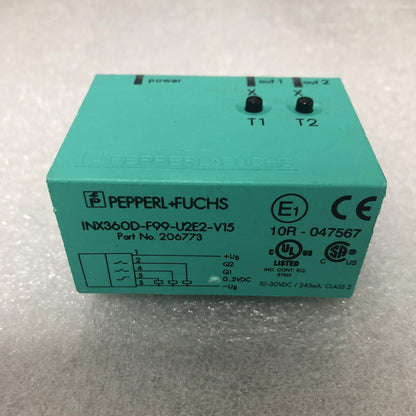 ONE PEPPERL+FUCHS INX360D-F99-U2E2-V15 INCLINATION SENSOR - ONE PEPPERL+FUCHS