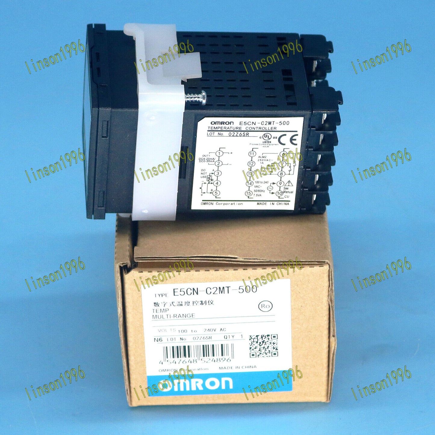 Omron PLC E5CN-C2MT-500 AC100-240 Temperature Controller - OMRON