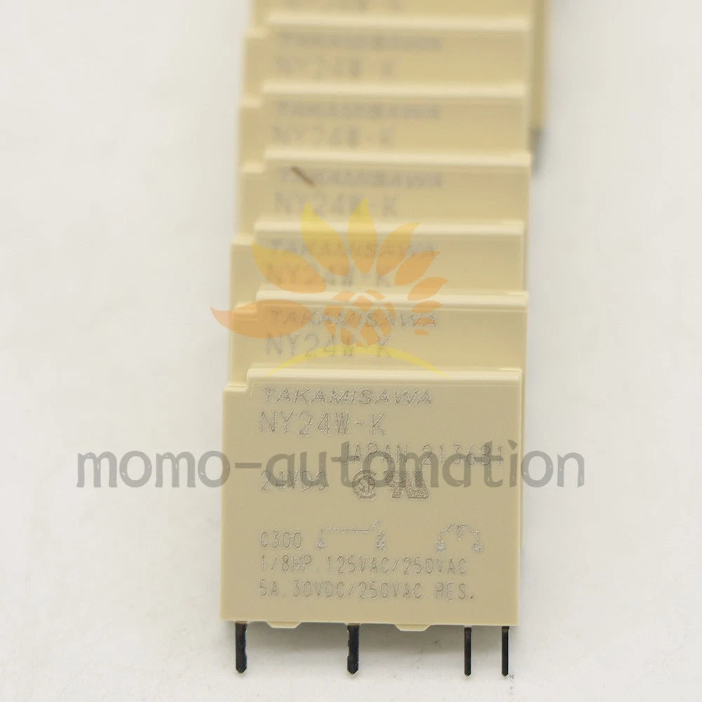 5PCS TAKAMISAWA NY24W-K 24VDC DC24V Power Relay 4Pins 5A