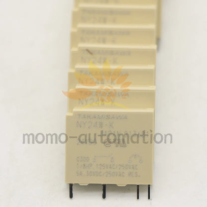 5PCS TAKAMISAWA NY24W-K 24VDC DC24V Power Relay 4Pins 5A