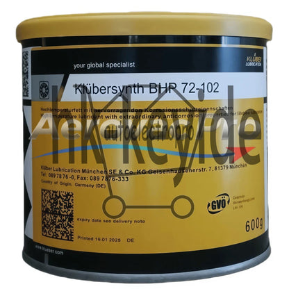 1Pcs KLUBER Lubrication Klubersynth BHP 72-102 600g ( 21.2 OZ) SAFE RELIABLE
