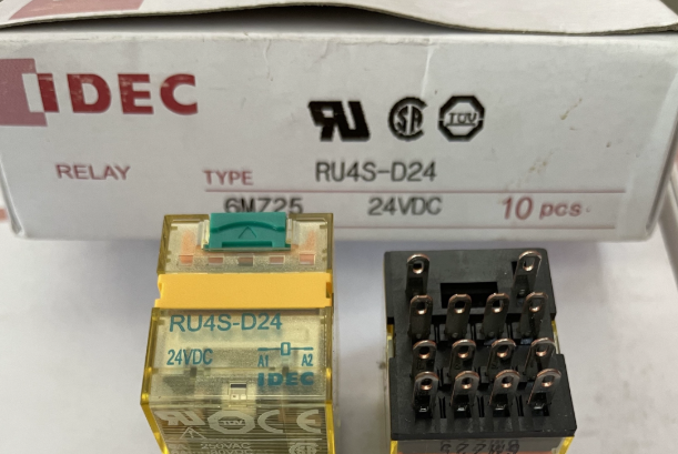 10PCS/ IDEC RU4S-D24 Power Relay 24VDC IDEC