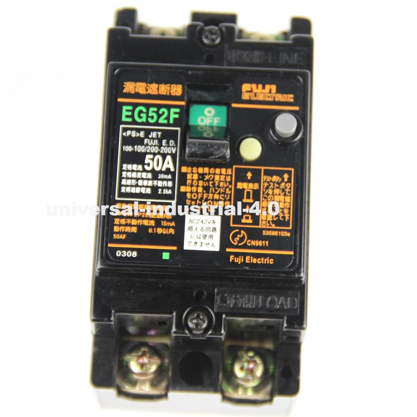 2P 50A FUJI EG52F Circuit Breakers - FUJI