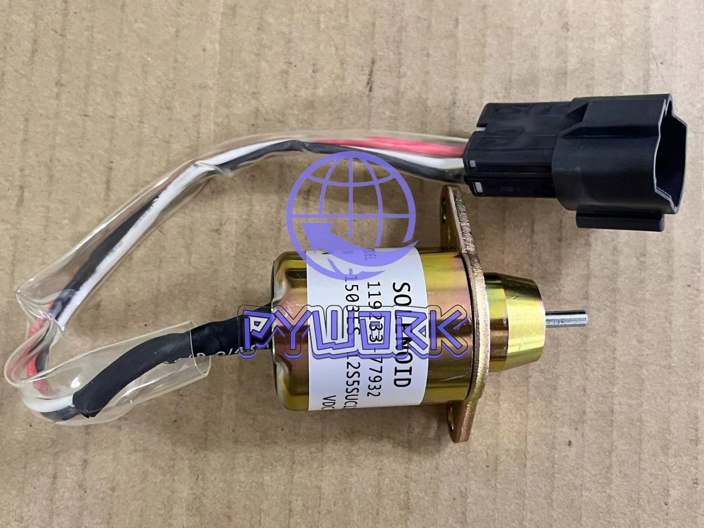 Fuel Shut Off Stop Solenoid Valve 1503ES-12S5SUC12S 12V for YANMAR Diesel Engine