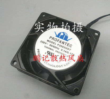 PROFANTEC P2082HST 8025 220V 80*80*25MM 0.14A/0.17A large air volume cooling fan