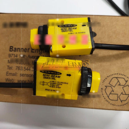new 1 Set for BANNER SM31EL + SM31RL Photoelectric Sensor - BANNER