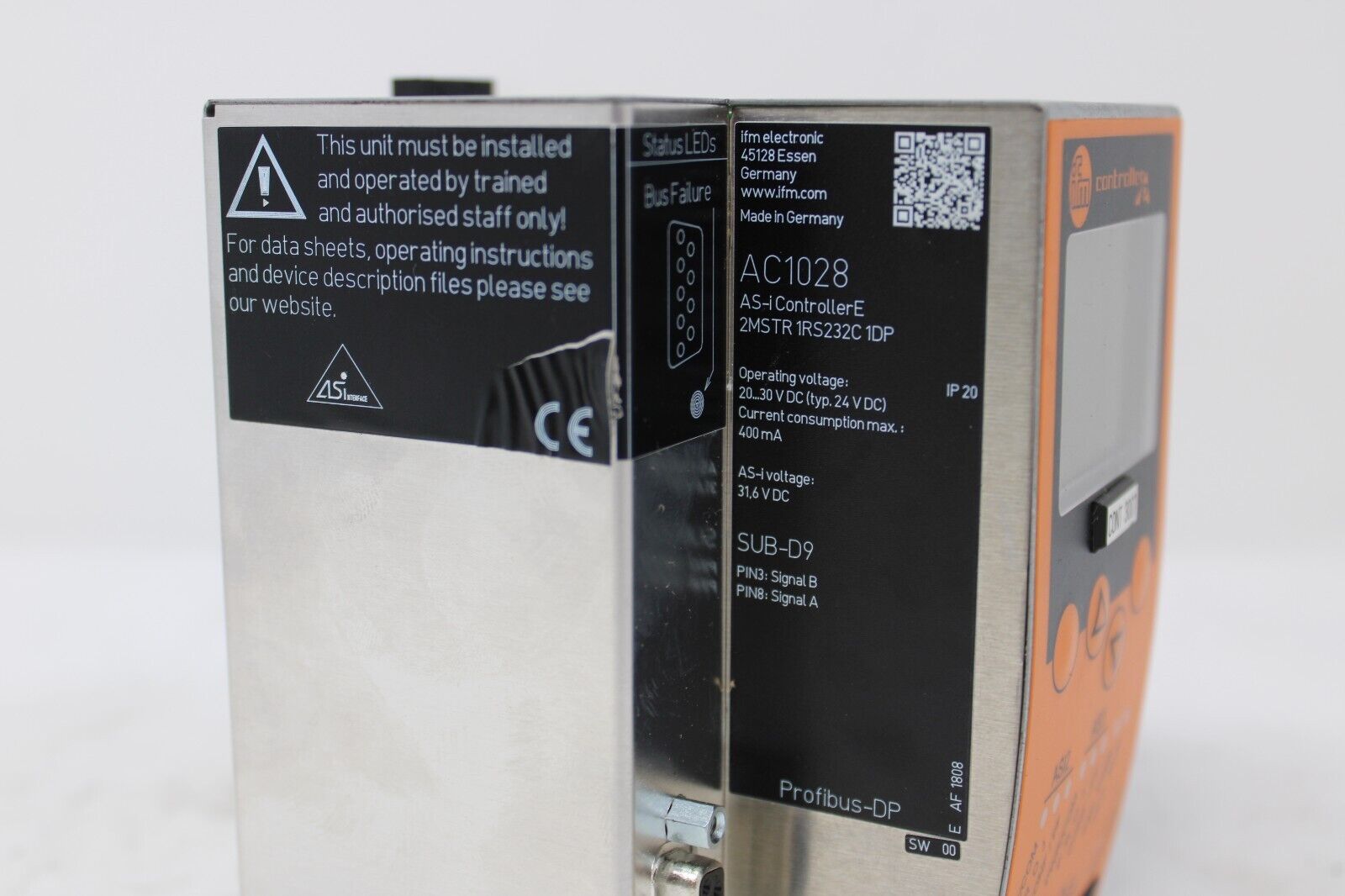 used IFM AC1028 AS-i Controller E - IFM