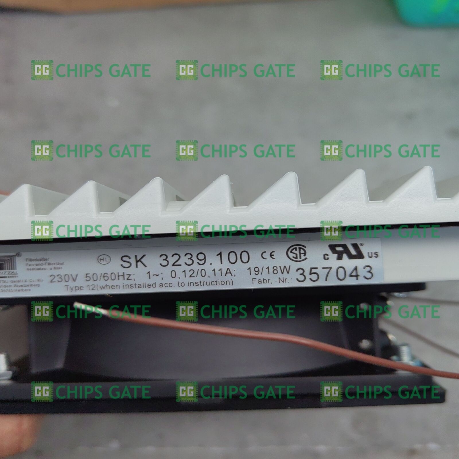 new 1PC RITTAL SK 3239.100 Filter Fan - RITTAL