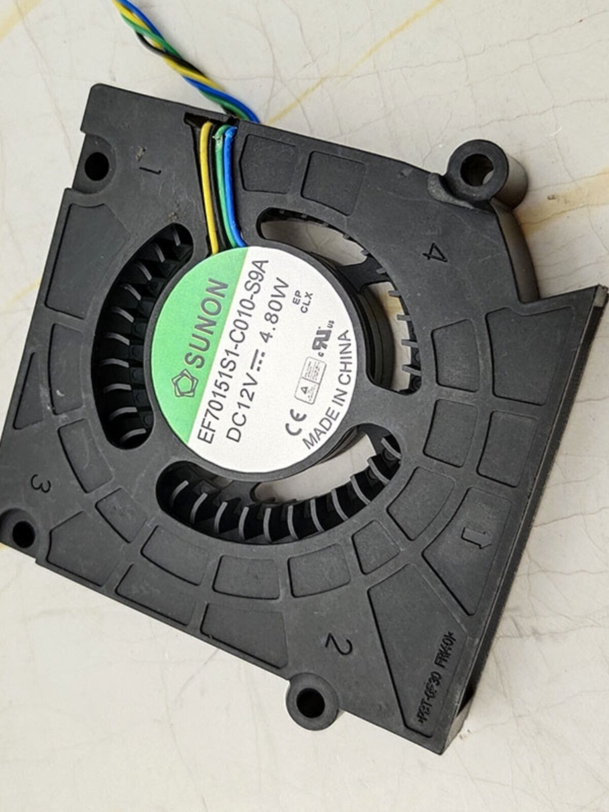new 1 pcs SUNON EF70151S1-C010-S9A 7015 12V 4.80W laptop cooling fan.