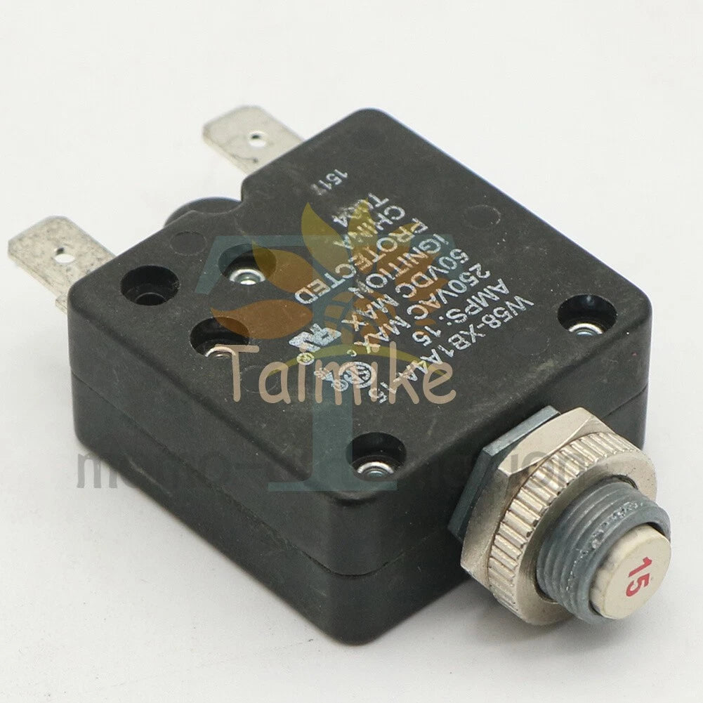 Tyco Electronics W58-XB1A4A-15 15A Reset Circuit Breaker 1PCS #MO