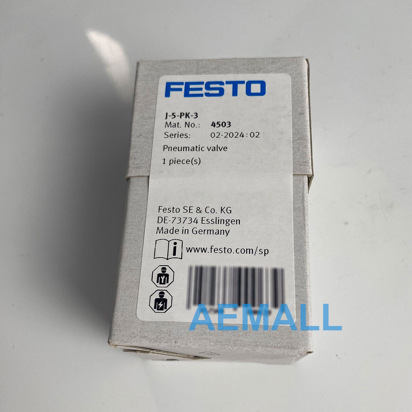 1pcs Festo J-5-PK-3 4503 Pneumatic Valve