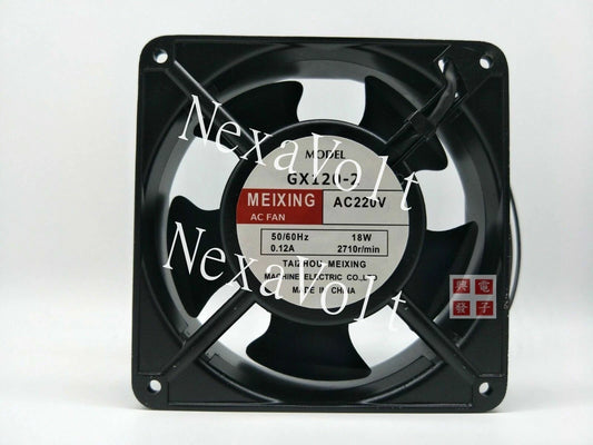 1pc GX120-2 AC 220V 18W 0.12A 12038 12cm Cooling Fan