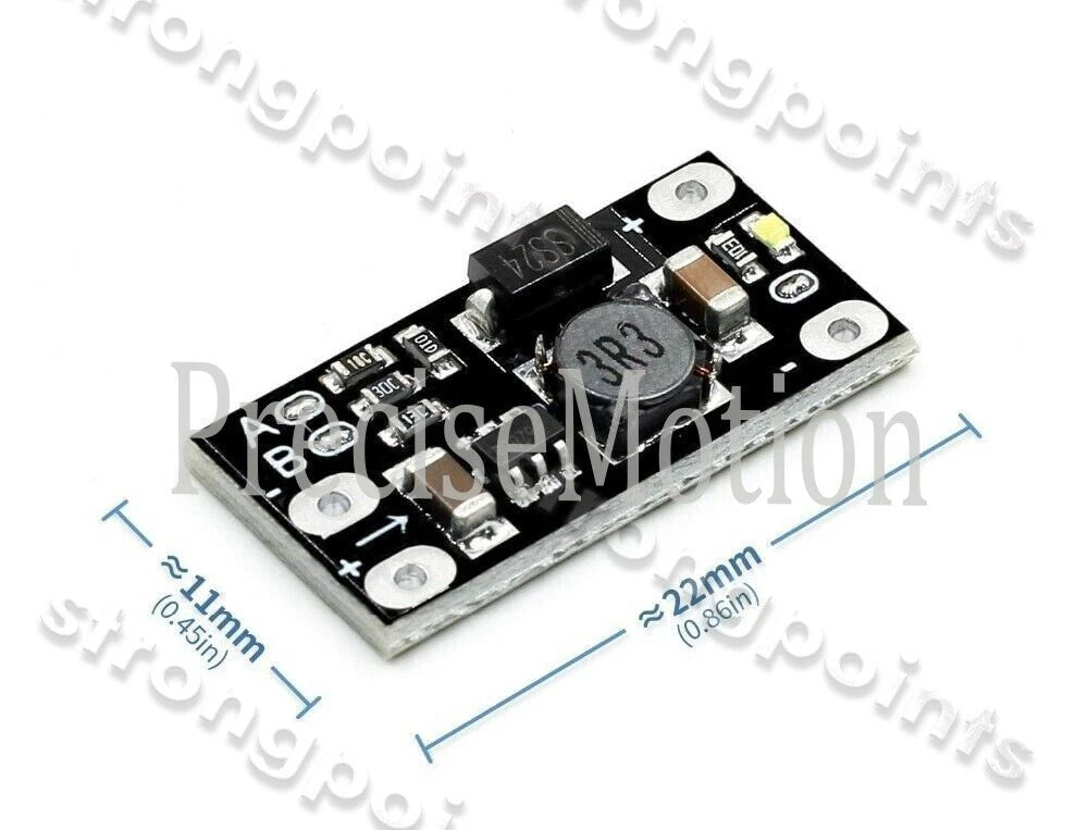 5pcs Mini Voltage Converter Step-Up Modules 5V 8V 9V 12V Power Boost Convert
