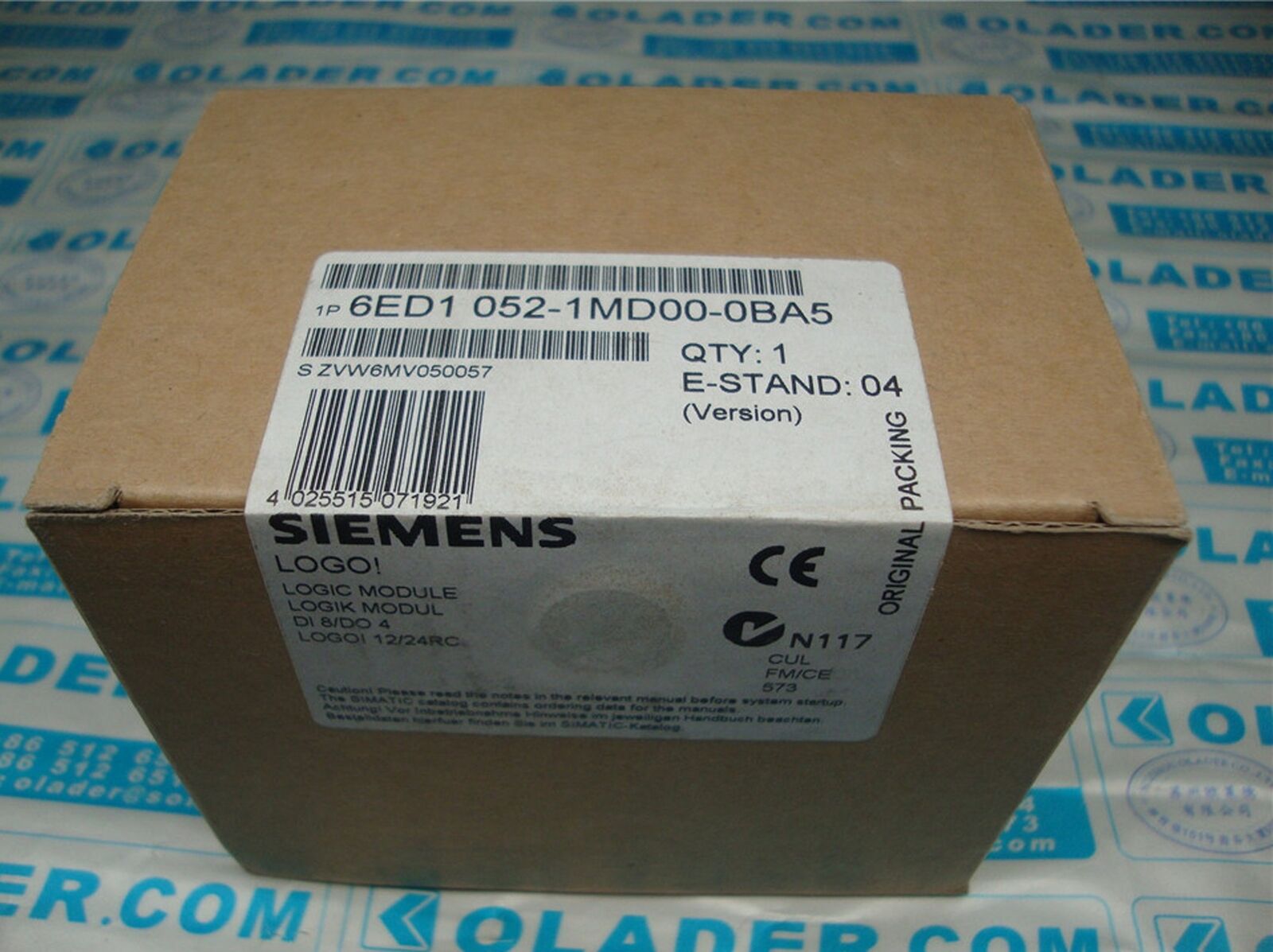 new 1PC  Siemens CPU logic module 6ED1 052-1MD00-0BA5