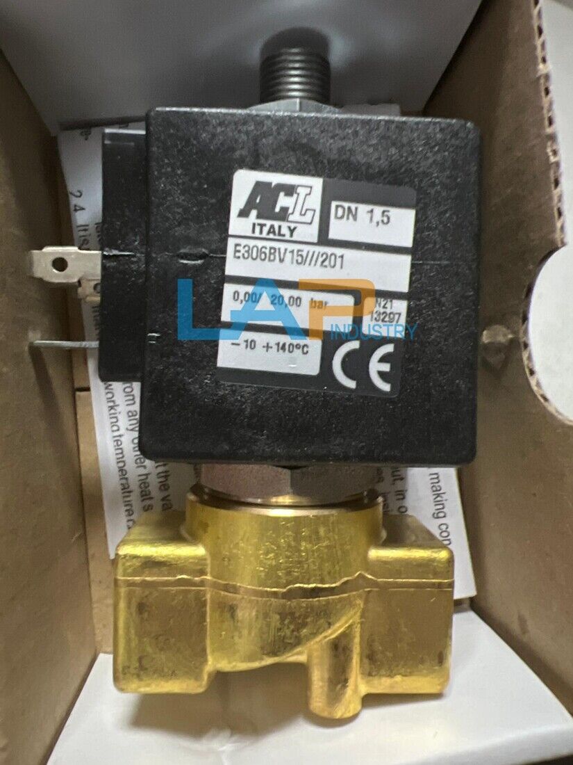 1PCS NEW FOR ACL E306BV15///201 way solenoid valve DC24V - KOEED