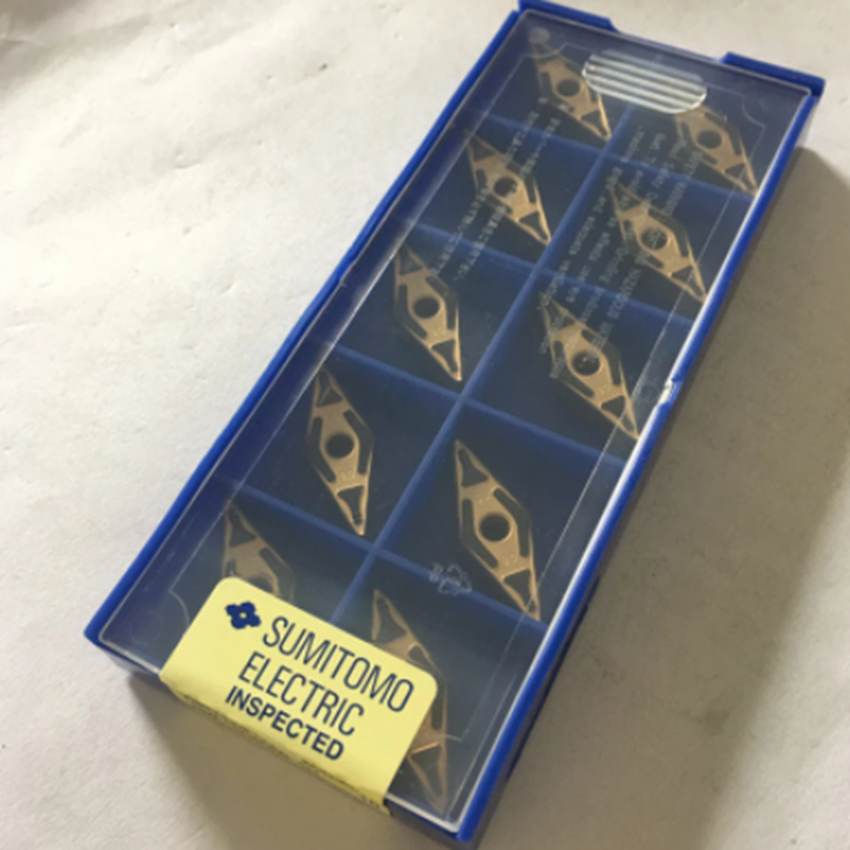 10PCS SUMITOMO VNMG160408N-GU Carbide Inserts (AC630M) - SUMITOMO
