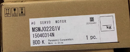 Panasonic MSMJ022G1V AC Servo Motor with Model Number MSMJ022G1V - Industrial servo motor for precision applications - PANASONIC