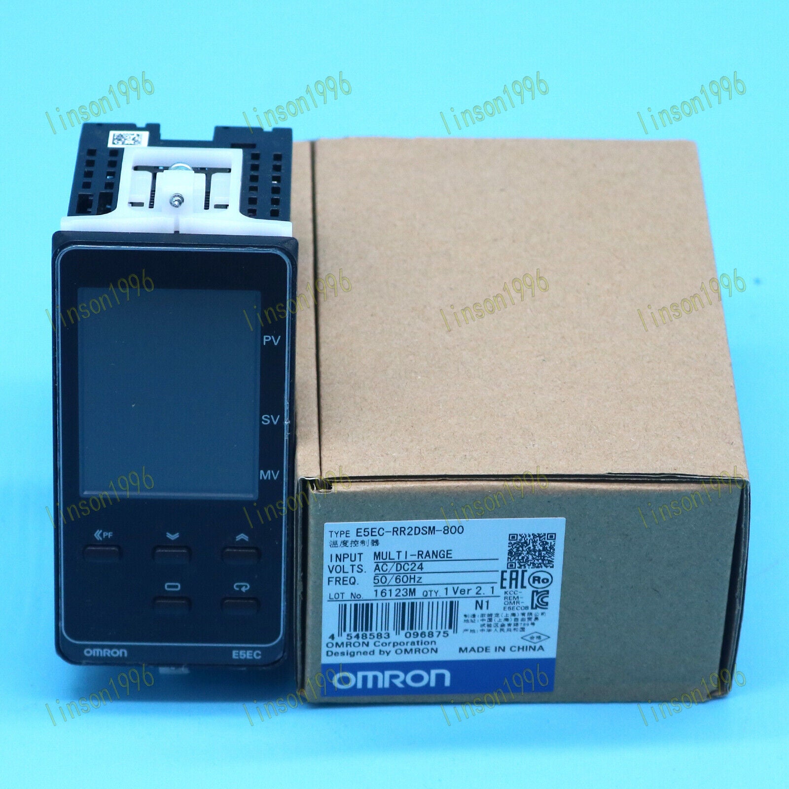 new ONE  Omron E5EC-RR2DSM-800 temperature controller In Box Fast Delivery